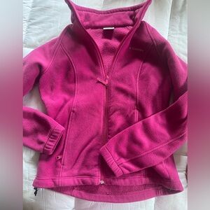 Columbia Bright Fuchsia Fleece Jacket